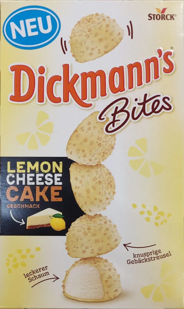 Dickmann’s Bites - Lemon-Cheesecake-Geschmack