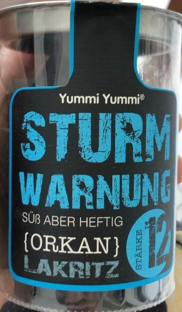 Sturm Warnung Lakritz