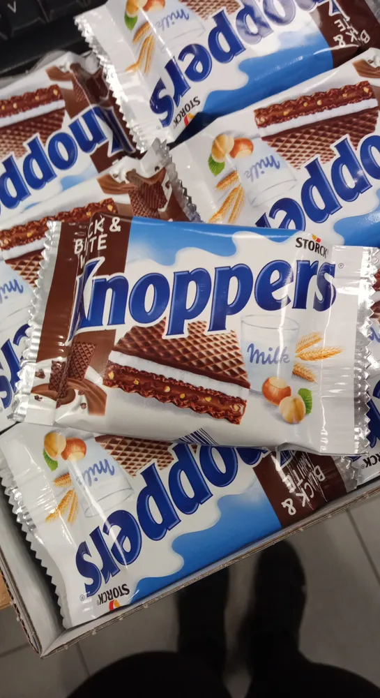 Knoppers Black & White Einzelpack