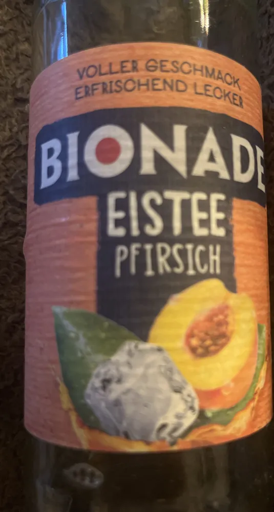 Eistee Pfirsich