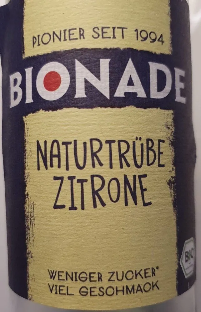 Naturtrübe Zitrone