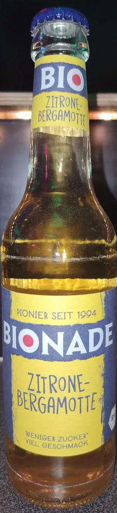 BIONADE Zitrone-Bergamotte