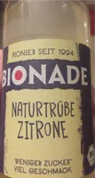 Bionade naturtrüb zitrone