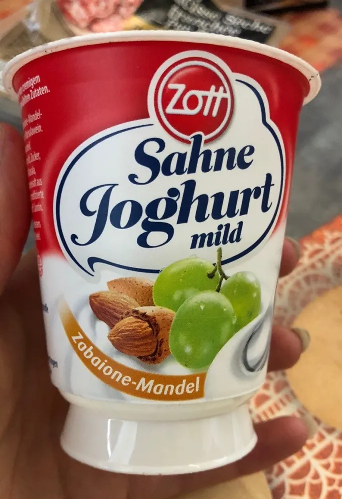 Sahnejoghurt Zabaione-Mandel
