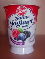 Zott Sahne Joghurt Waldfrucht 4014500510170