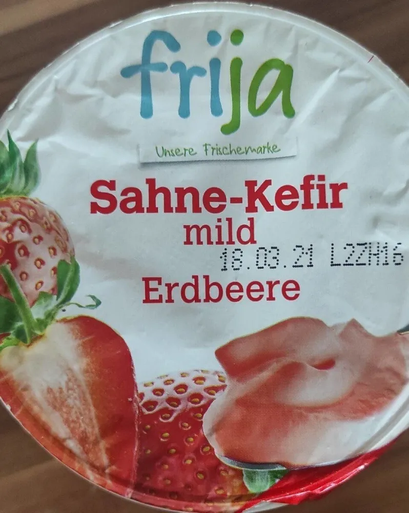 Sahne-Kefir mild Erdbeere
