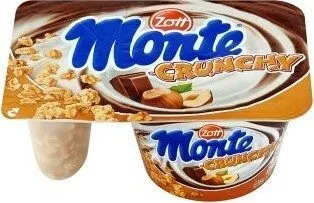 Zott Monte Crunchy Milk Dessert 125 G