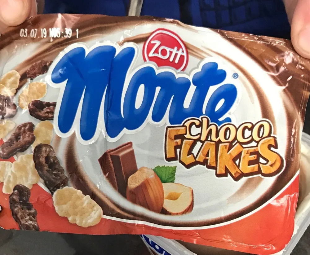 Monte choco flakes