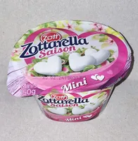 Zottarella Saison - Mini-Herzen