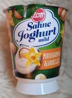 Sahne Joghurt mild Macadamia & Vanille
