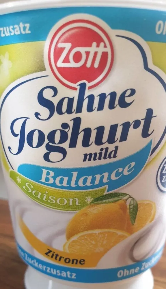 Sahne joghurt mild balance