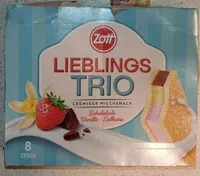 Lieblings Trio Milchsnack