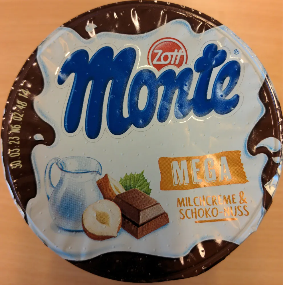 Monte Mega - Milchcreme & Schoko-Nuss