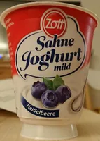 Sahne Joghurt Heidelbeere