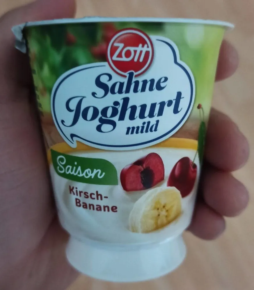 Sahne Joghurt Mild Kirsch-Banane