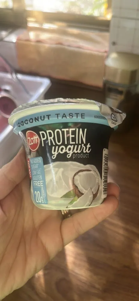 PROTEIN yogurt product COCONUT TASTE