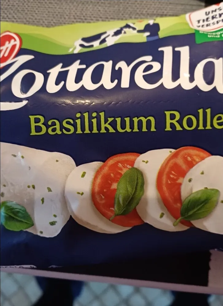 Mozzarella Basilikum