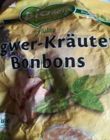 Ingwer - kräuter bonbons