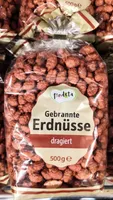 Gebrannte Erdnüsse dragiert