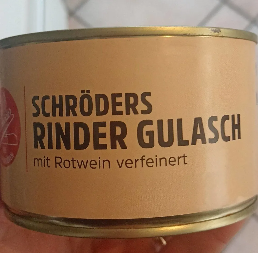 Schröders Rindergulasch