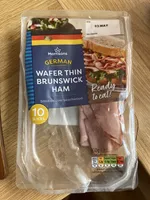 German Wafer Thin Brunswick Ham