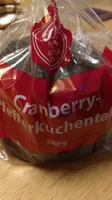 Cranberry-Pfefferkuchentaler