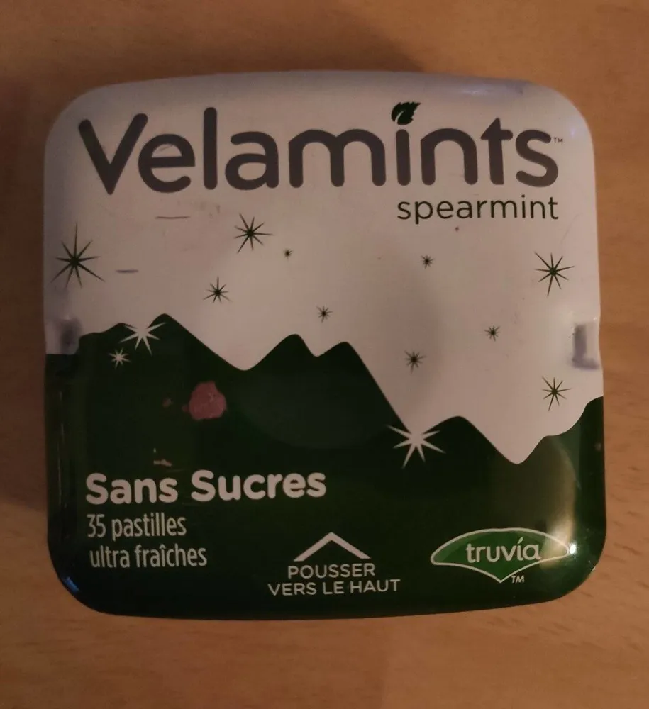 Velamints - Pastilles à la menthe, avec édulcorant
