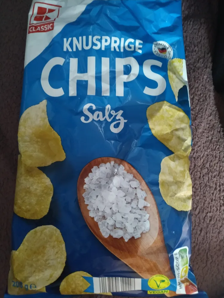 KNUSPRIGE CHIPS Salz