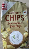 Geriffelte Chips Sauerrahm & Käse Style