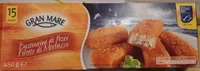 Bastoncini di pesce filettati merluzzo