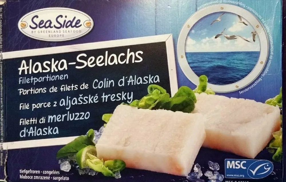 Portions de filet de Colin d'Alaska