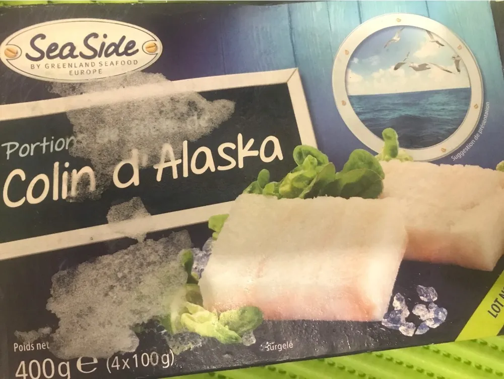 Portions de filet de colin d'Alaska