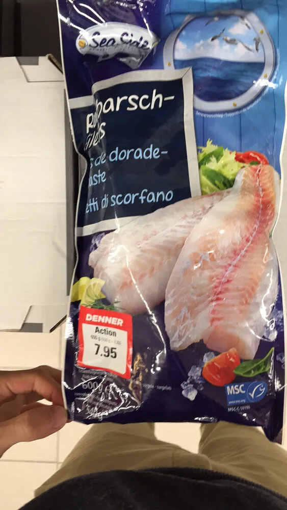 Filets de doradesébaste