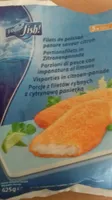 Filet de poisson panure citron