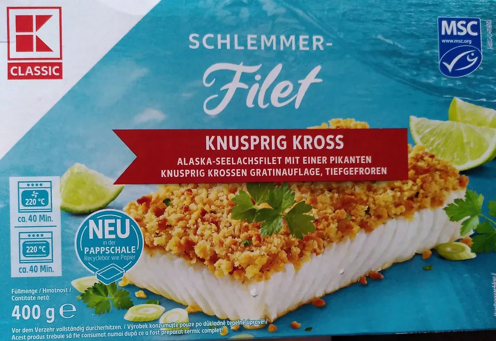 Fisch Schlemmerfisch Knusprig kross