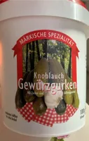 Knoblauch Gewürzgurken