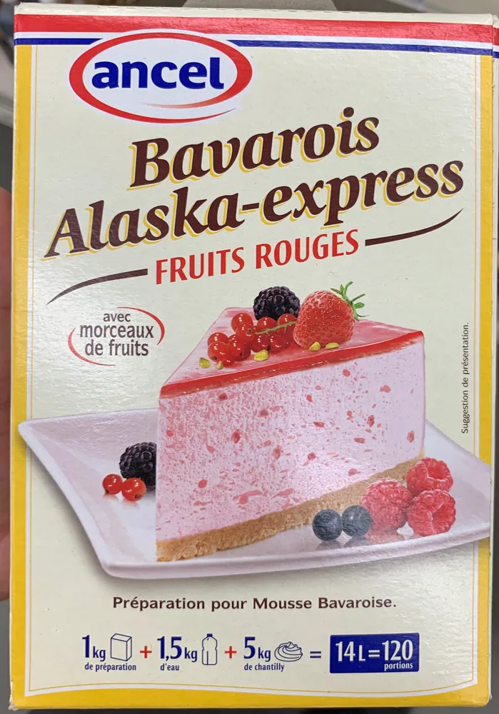 Bavarois Alaska-Express Fruits Rouges