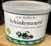 Echt Hällische Schinkenwurst