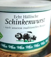 Echt Hällische Schinkenwurst