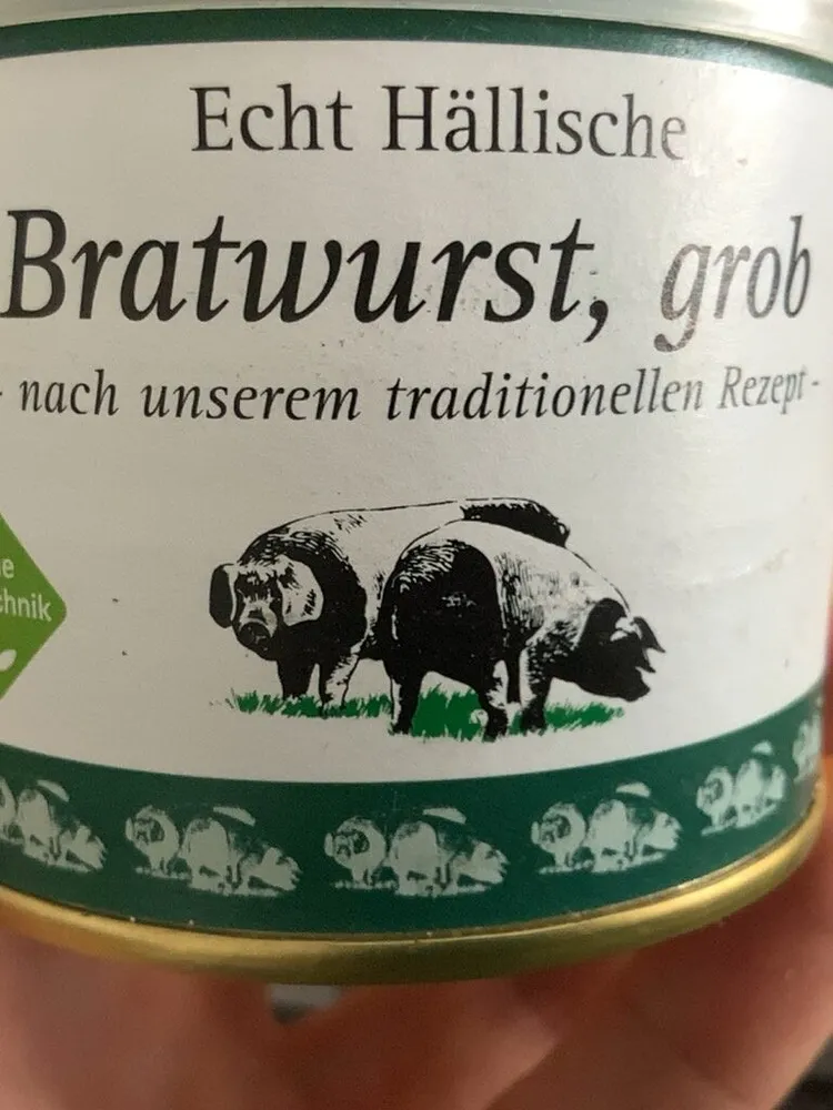 Bratwurst, grob