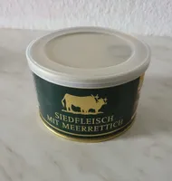 Siedfleisch mit Meerrettich