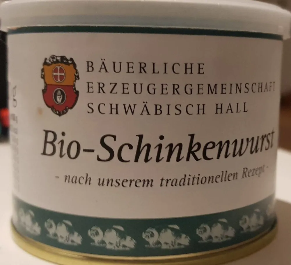 Dosenwurst Schinkenwurst