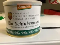 Bio-Schinkenwurst