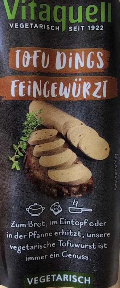 Tofu Dings Feingewürzt