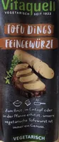 Tofu Dings Feingewürzt