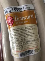 Bratwurst im Naturdarm
