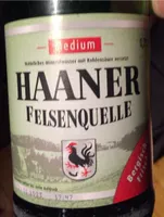 Haaner Felsenquelle Mineralwasser Medium