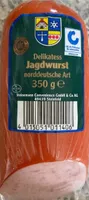 Delikates Jagdwurst norddeutsche Art