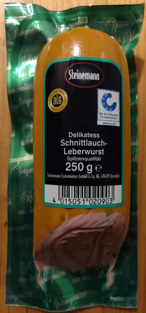 Leber Wurst Schnittlauch