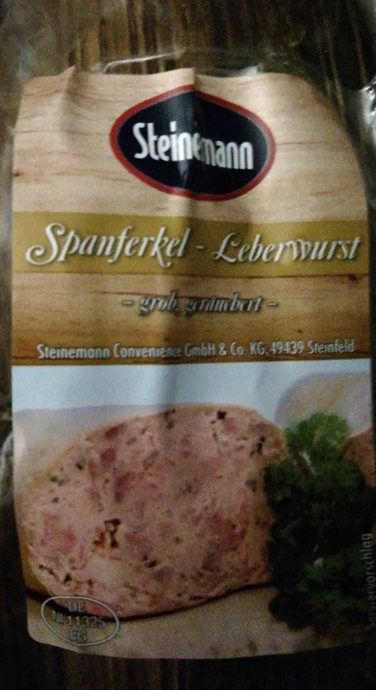 Spanferkel-Leberwurst, grob, geräuchert